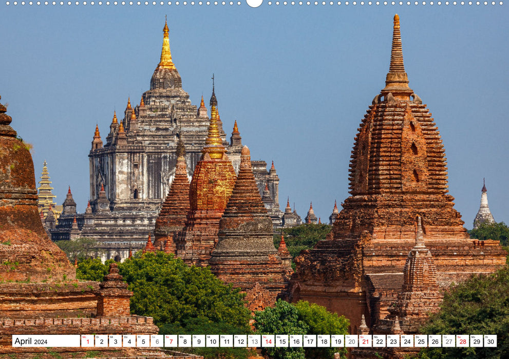 WUNDERVOLLES BAGAN (CALVENDO Premium Wandkalender 2024)