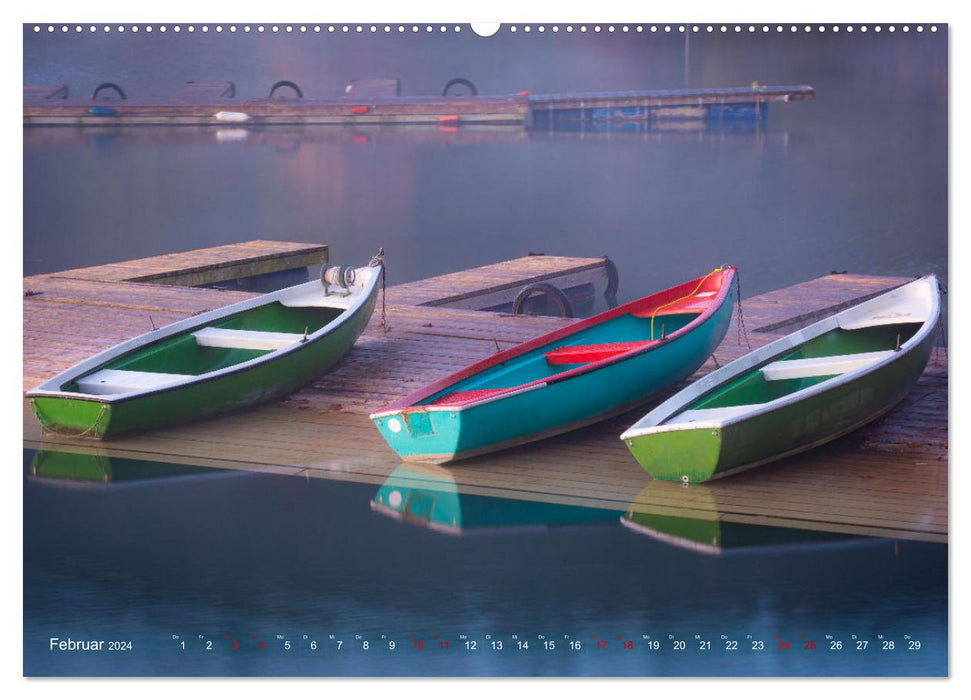 Bilder zum Träumen - Liebe Grüße vom Walchensee (CALVENDO Premium Wandkalender 2024)