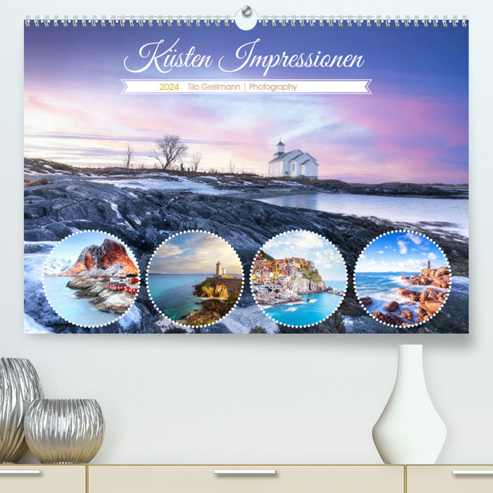 Coastal Impressions (CALVENDO Premium Wall Calendar 2024) 