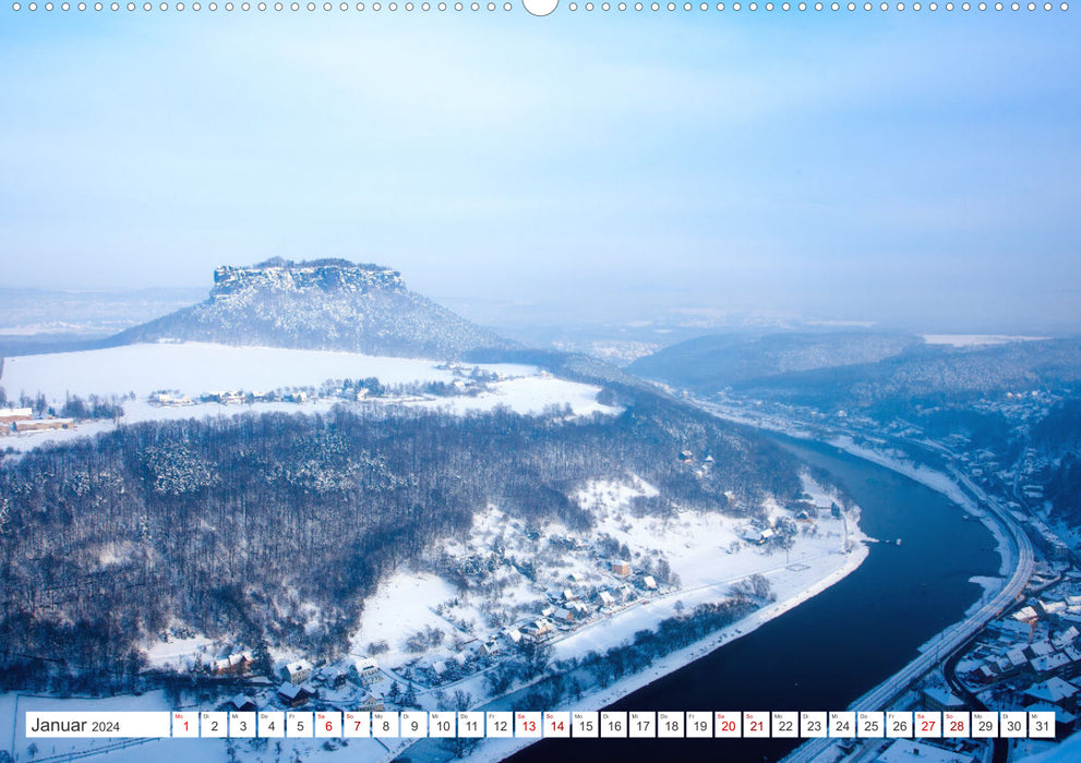 Beautiful East Germany (CALVENDO wall calendar 2024) 