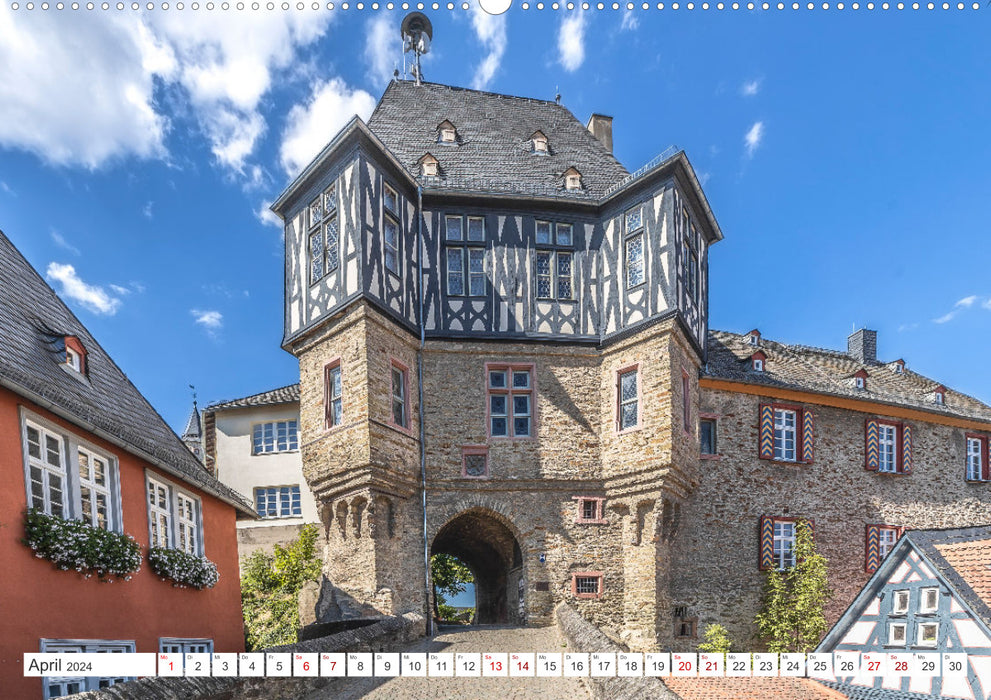 Idstein im Taunus - Ehemalige Residenzstadt der Fürsten von Nassau. (CALVENDO Wandkalender 2024)