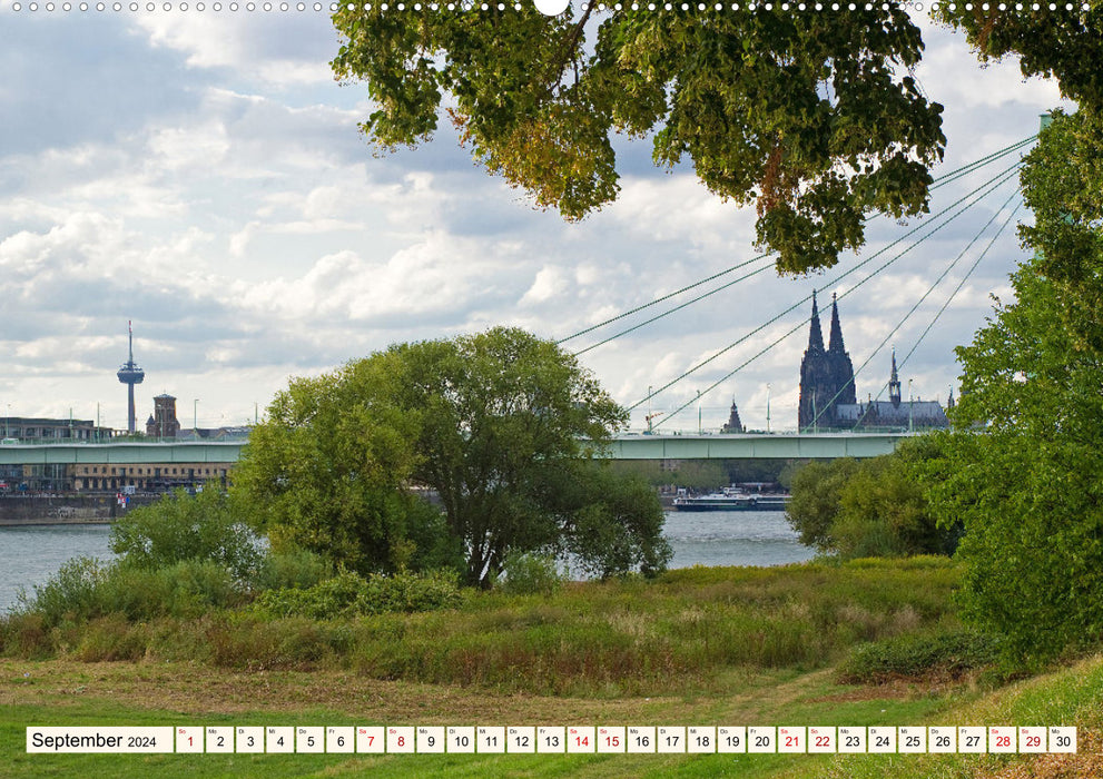 Köln - Facetten einer Stadt (CALVENDO Wandkalender 2024)