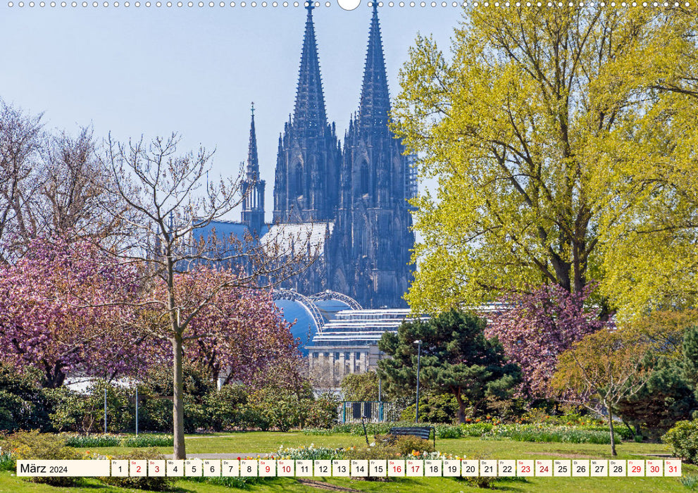 Cologne - Facets of a City (CALVENDO Premium Wall Calendar 2024) 