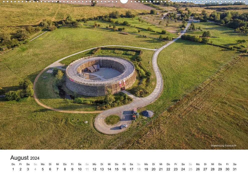 Lusatia - Landmarks of Lower and Upper Lusatia (CALVENDO wall calendar 2024) 