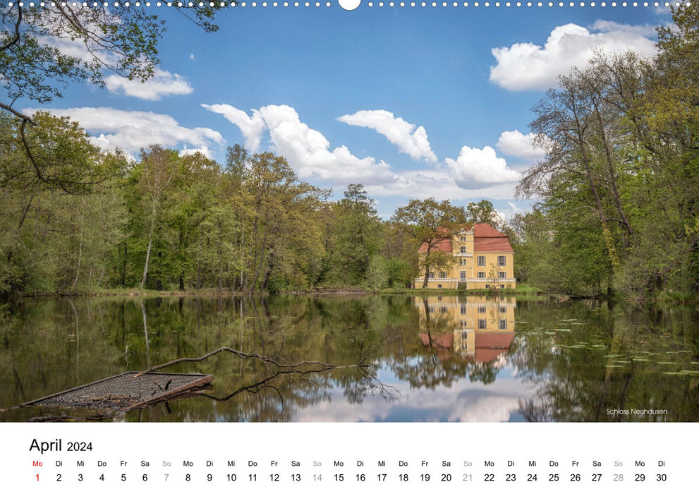 Lusatia - Landmarks of Lower and Upper Lusatia (CALVENDO Premium Wall Calendar 2024) 