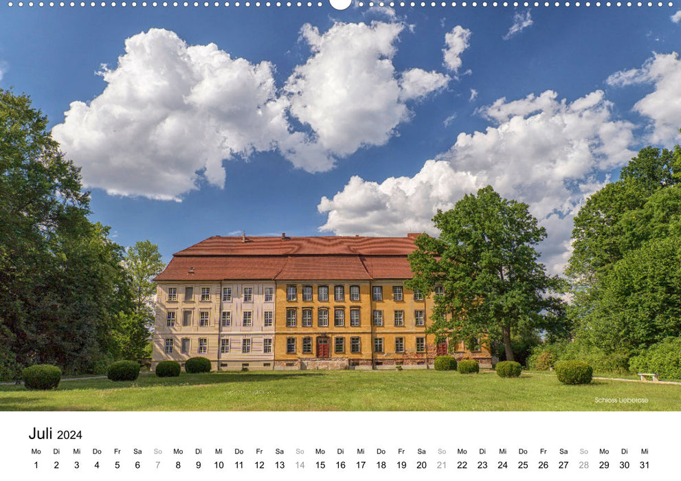 Lusatia - Landmarks of Lower and Upper Lusatia (CALVENDO Premium Wall Calendar 2024) 