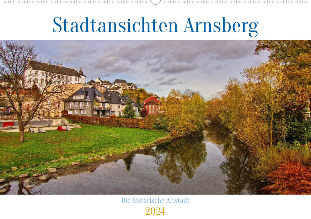City views of Arnsberg (CALVENDO wall calendar 2024) 
