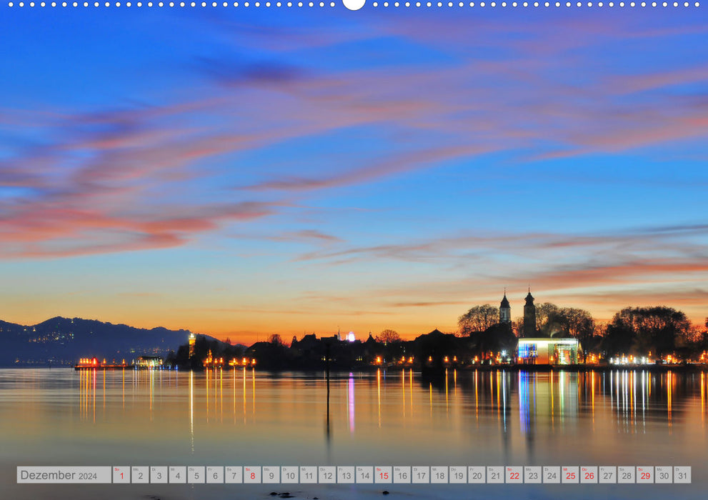 Wolken überm Bodensee (CALVENDO Wandkalender 2024)