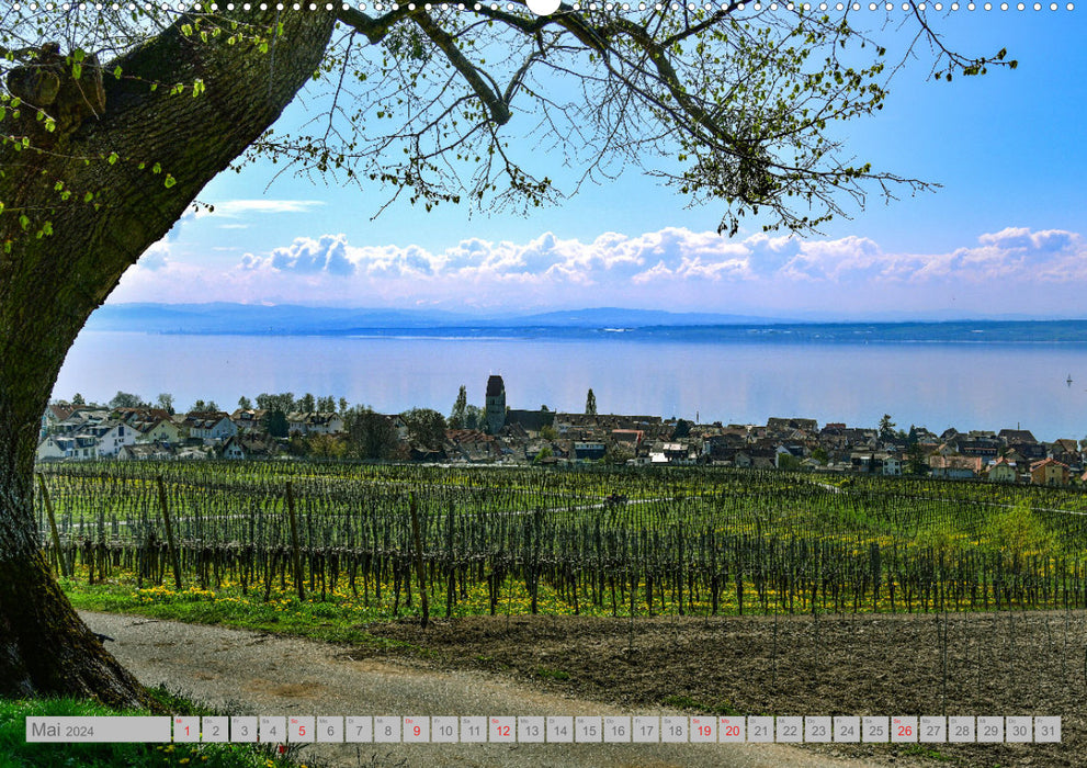 Clouds over Lake Constance (CALVENDO Premium Wall Calendar 2024) 