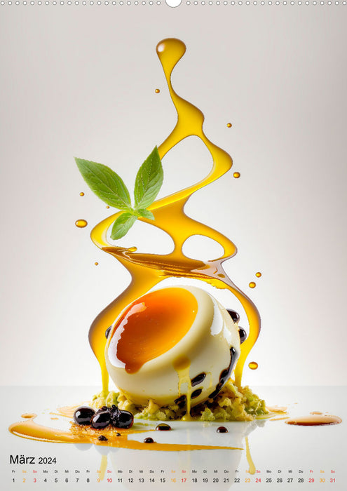 Olive oil delicious and healthy (CALVENDO wall calendar 2024) 