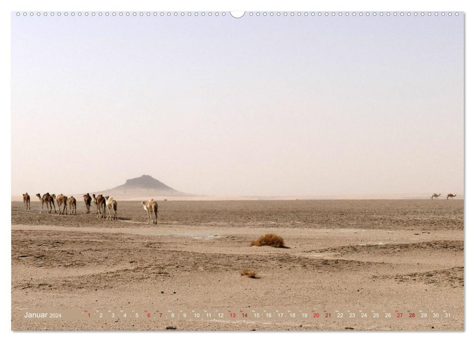 Mauretanien - Kaleidoskop einer Wüstenwelt (CALVENDO Wandkalender 2024)