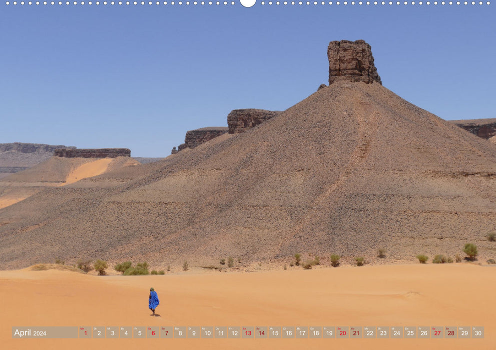 Mauritania - Kaleidoscope of a desert world (CALVENDO wall calendar 2024) 