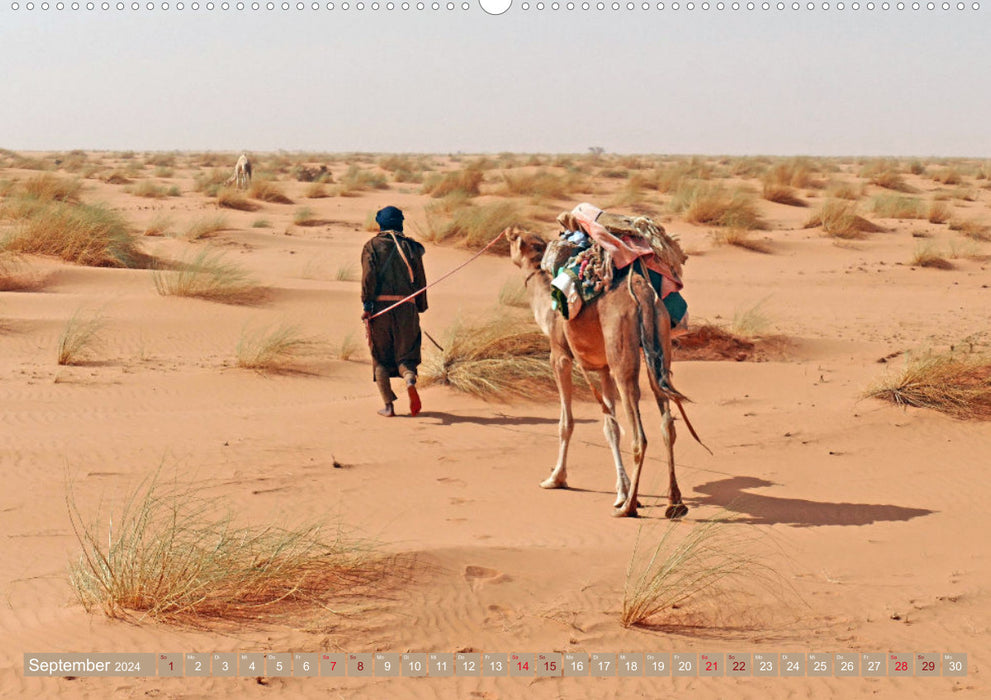 Mauritania - Kaleidoscope of a desert world (CALVENDO wall calendar 2024) 