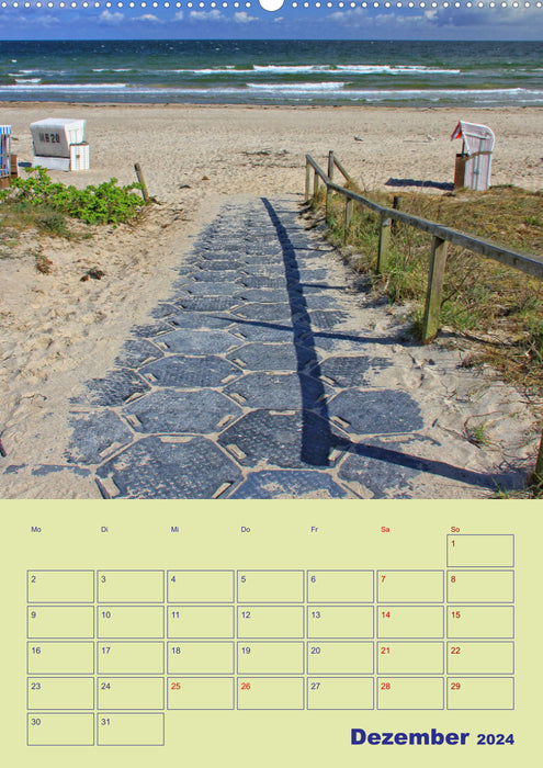 Place of longing: Baltic Sea resort Boltenhagen (CALVENDO wall calendar 2024) 