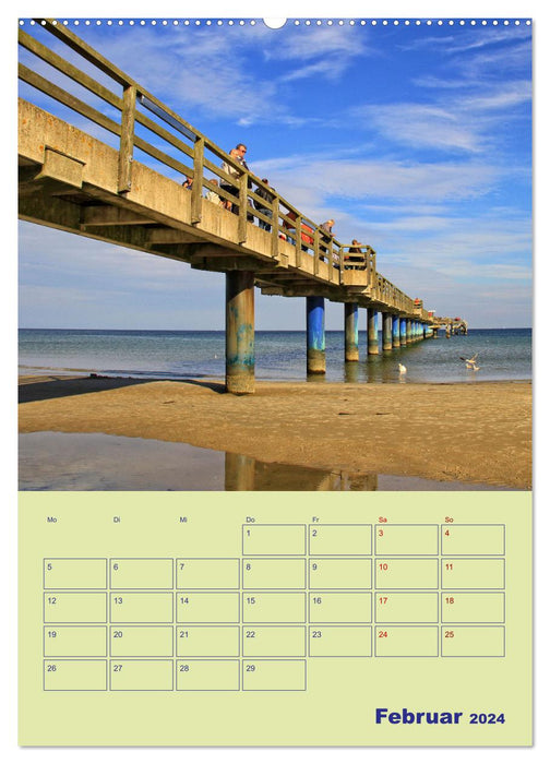 Sehnsuchtsort Ostseebad Boltenhagen (CALVENDO Wandkalender 2024)