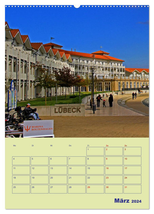 Sehnsuchtsort Ostseebad Boltenhagen (CALVENDO Wandkalender 2024)