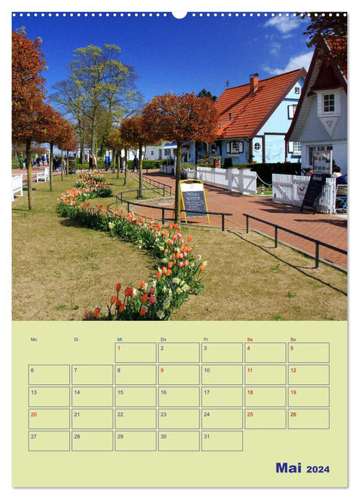 Sehnsuchtsort Ostseebad Boltenhagen (CALVENDO Wandkalender 2024)