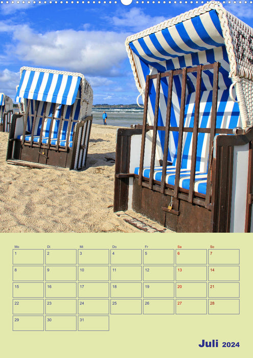 Place of longing: Baltic Sea resort Boltenhagen (CALVENDO wall calendar 2024) 