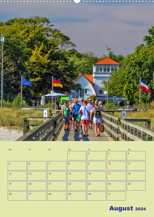 Sehnsuchtsort Ostseebad Boltenhagen (CALVENDO Wandkalender 2024)