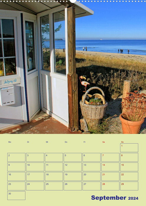 Place of longing: Baltic Sea resort Boltenhagen (CALVENDO wall calendar 2024) 