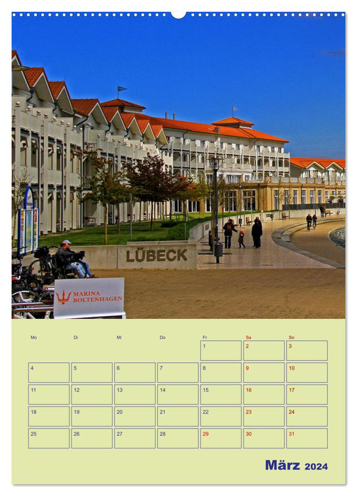 Sehnsuchtsort Ostseebad Boltenhagen (CALVENDO Premium Wandkalender 2024)