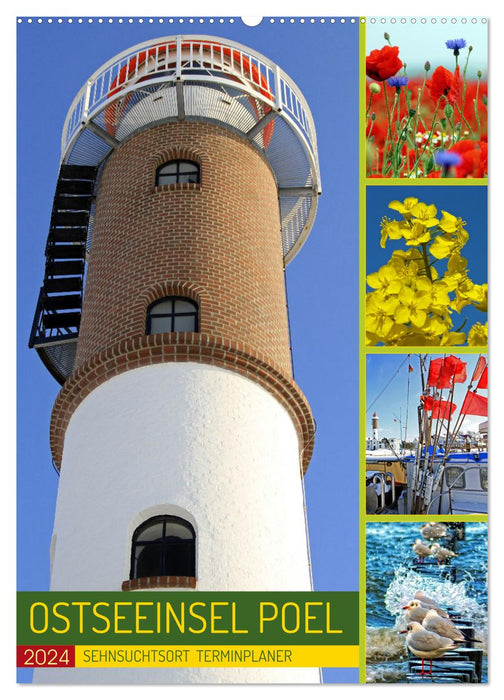 Sehnsuchtsort Ostseeinsel Poel (CALVENDO Wandkalender 2024)