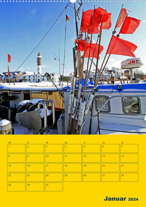 Sehnsuchtsort Ostseeinsel Poel (CALVENDO Wandkalender 2024)