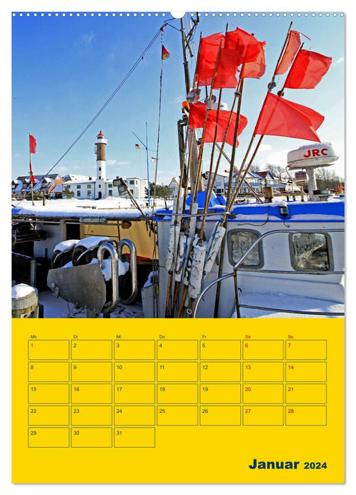 Sehnsuchtsort Ostseeinsel Poel (CALVENDO Wandkalender 2024)