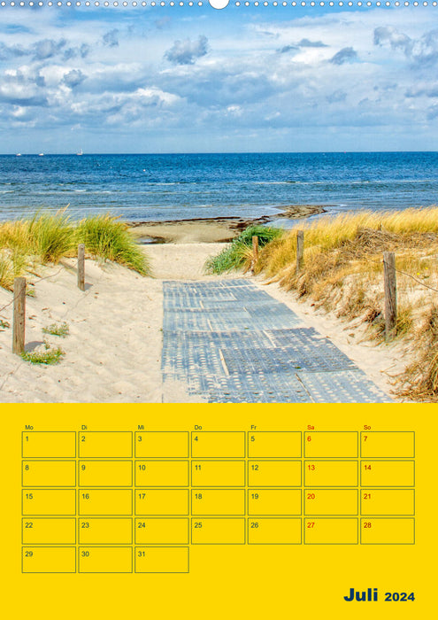 Place of longing: Baltic Sea island of Poel (CALVENDO wall calendar 2024) 