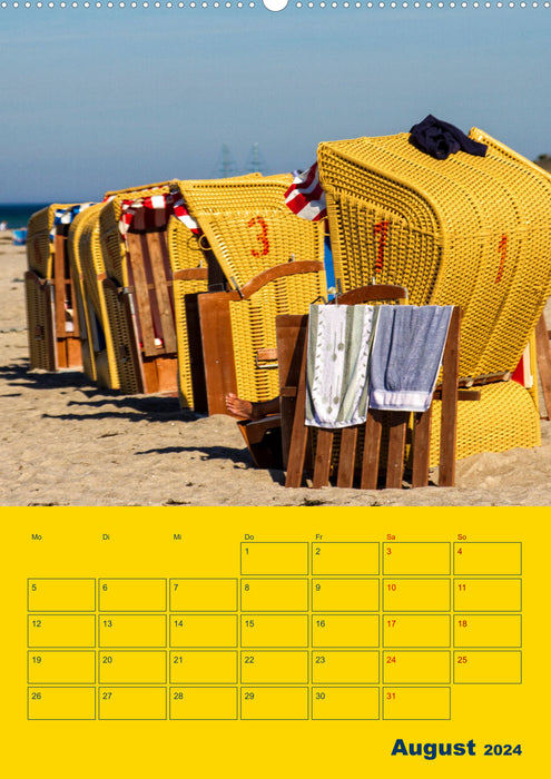 Place of longing: Baltic Sea island of Poel (CALVENDO wall calendar 2024) 