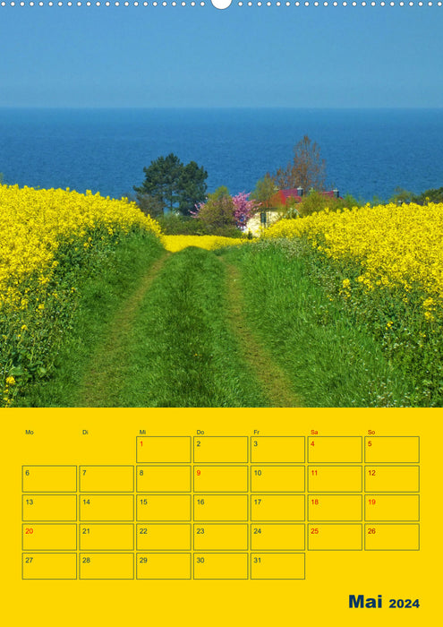 Sehnsuchtsort Ostseeinsel Poel (CALVENDO Premium Wandkalender 2024)