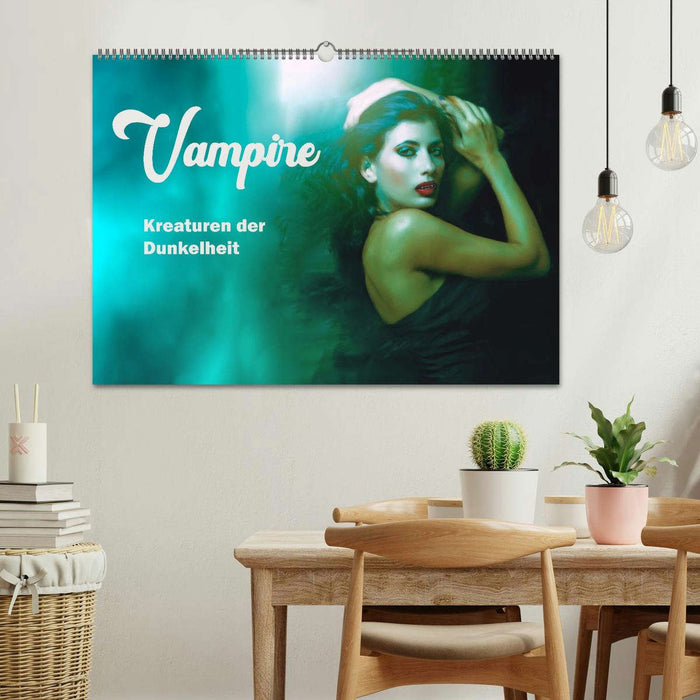 Vampire Kreaturen der Dunkelheit (CALVENDO Wandkalender 2024)