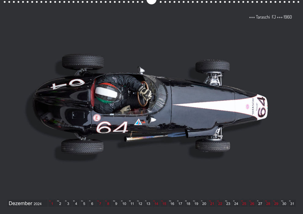 Legends of racing - Formula Junior 1955-1965 (CALVENDO wall calendar 2024) 