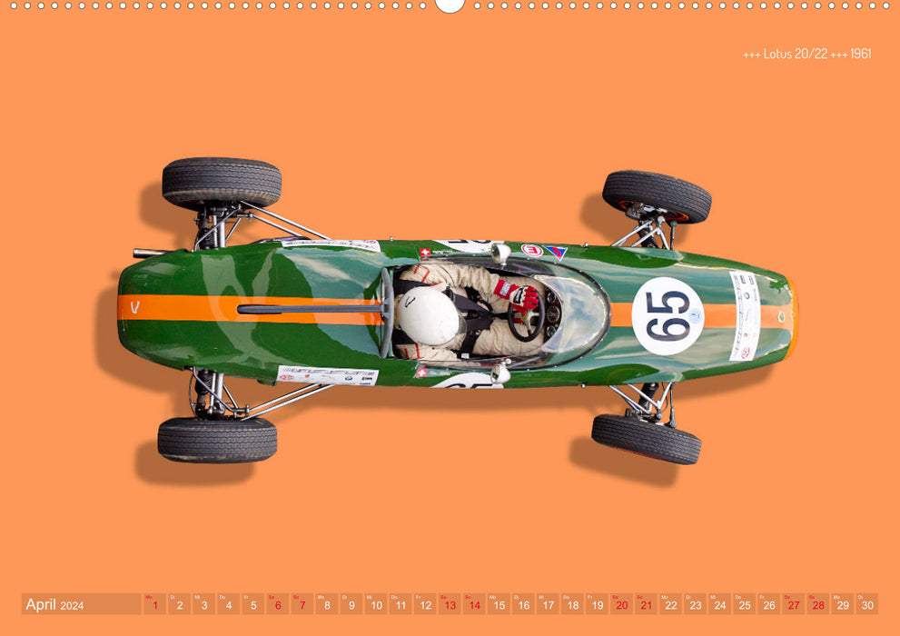 Legenden des Rennsports - Formel Junior 1955-1965 (CALVENDO Wandkalender 2024)