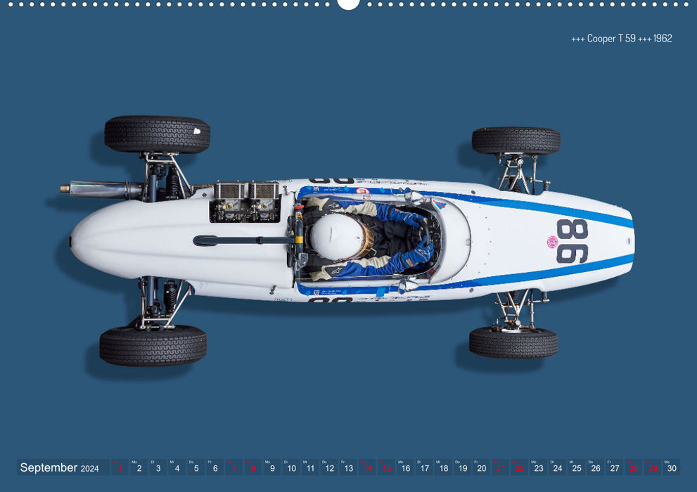 Legends of racing - Formula Junior 1955-1965 (CALVENDO wall calendar 2024) 