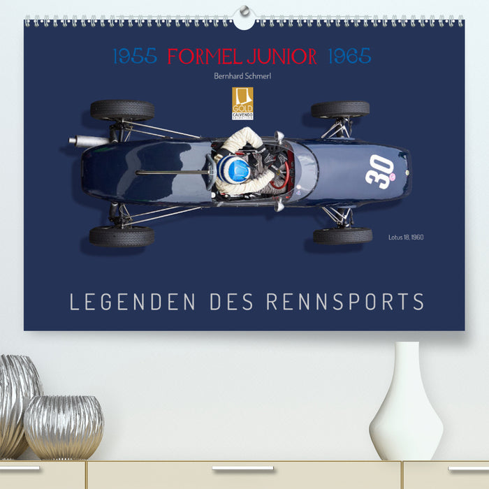 Legends of Racing - Formula Junior 1955-1965 (CALVENDO Premium Wall Calendar 2024) 