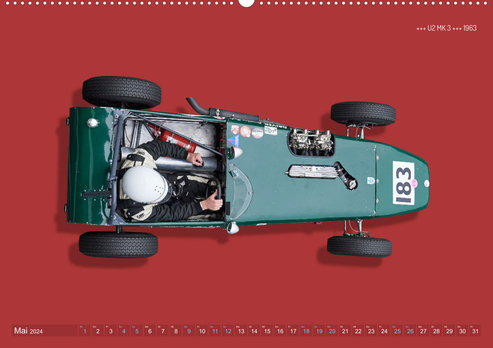 Legends of Racing - Formula Junior 1955-1965 (CALVENDO Premium Wall Calendar 2024) 