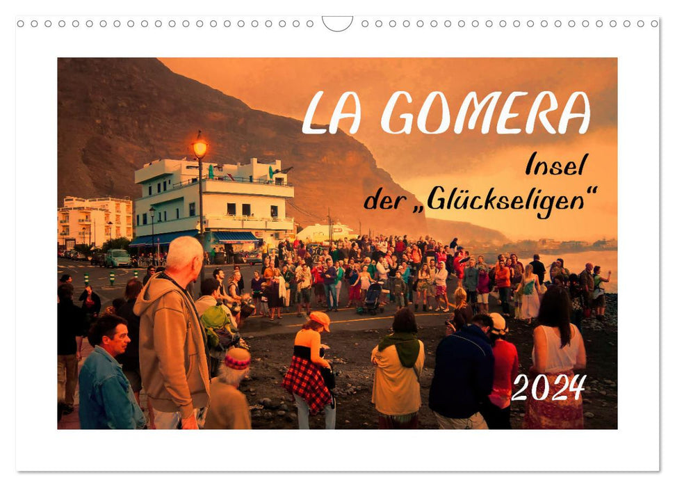 La Gomera - Island of the Blissful (CALVENDO Wall Calendar 2024) 