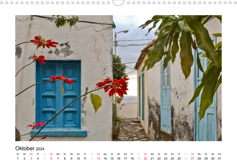 La Gomera - Insel der Glückseligen (CALVENDO Wandkalender 2024)