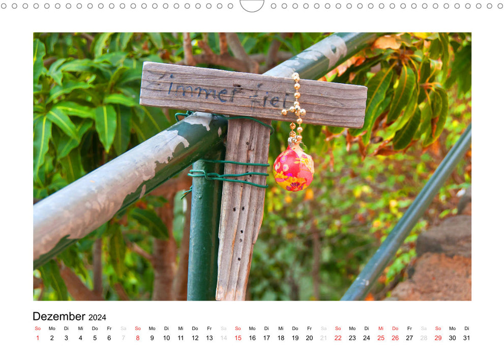 La Gomera - Island of the Blissful (CALVENDO Wall Calendar 2024) 