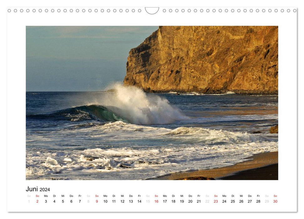 La Gomera - Island of the Blissful (CALVENDO Wall Calendar 2024) 