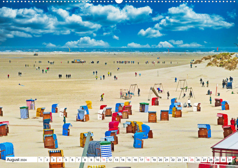 In love with Borkum (CALVENDO Premium Wall Calendar 2024) 