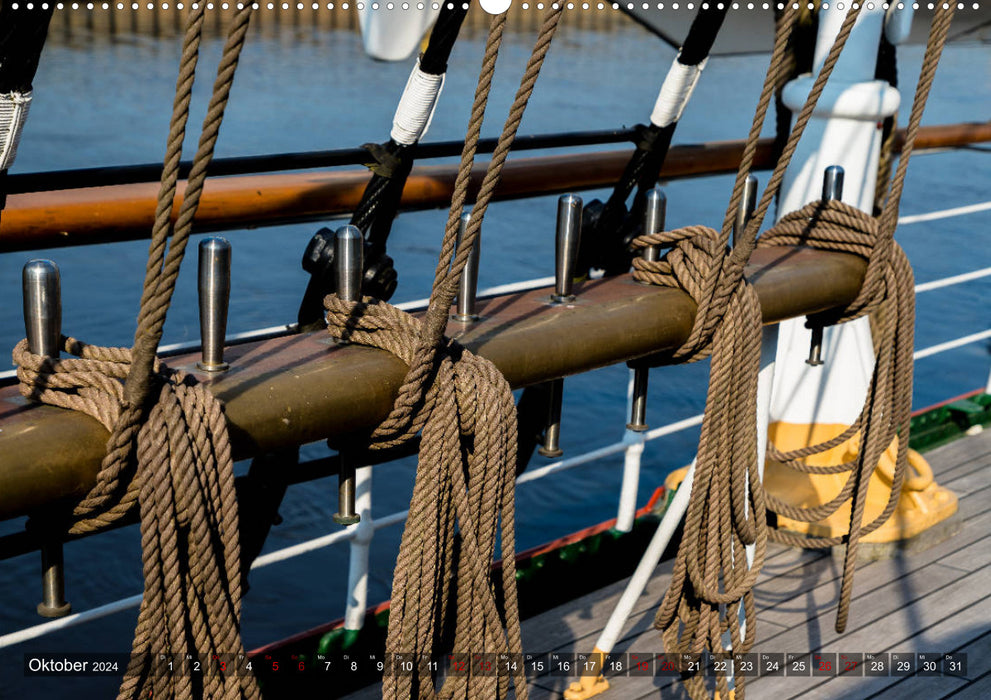 Last German full-sized ship THE SCHULSCHIFF GERMANY (CALVENDO wall calendar 2024) 