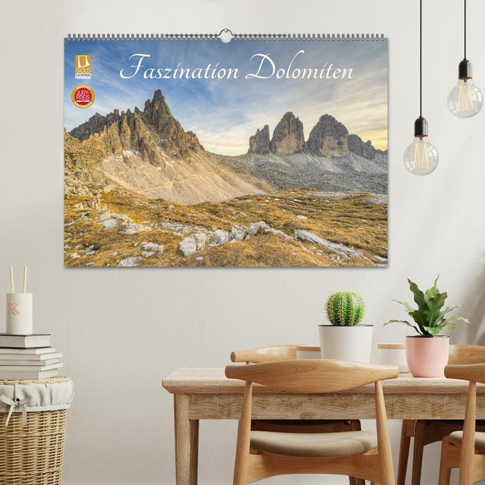 Faszination Dolomiten (CALVENDO Wandkalender 2024)
