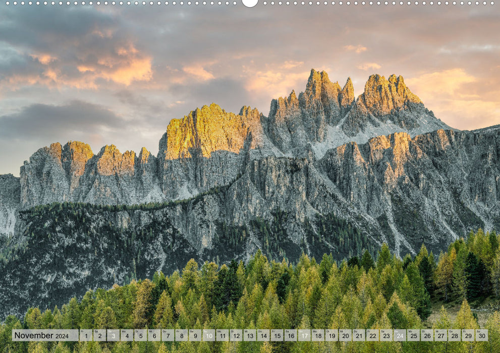 Fascination of the Dolomites (CALVENDO wall calendar 2024) 