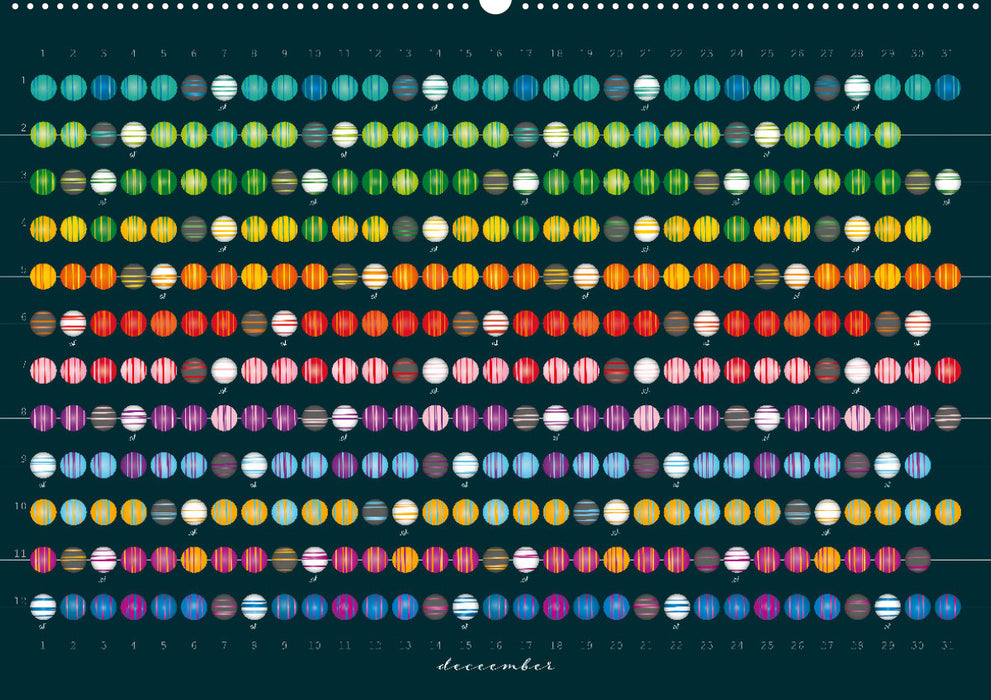 365 Pearls Calendar (CALVENDO wall calendar 2024) 