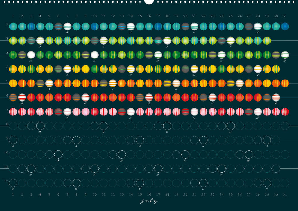 365 Pearls Calendar (CALVENDO wall calendar 2024) 
