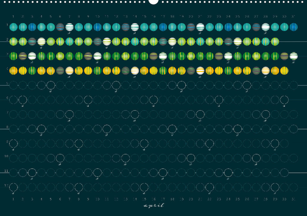 365 Pearls Calendar (CALVENDO Premium Wandkalender 2024)