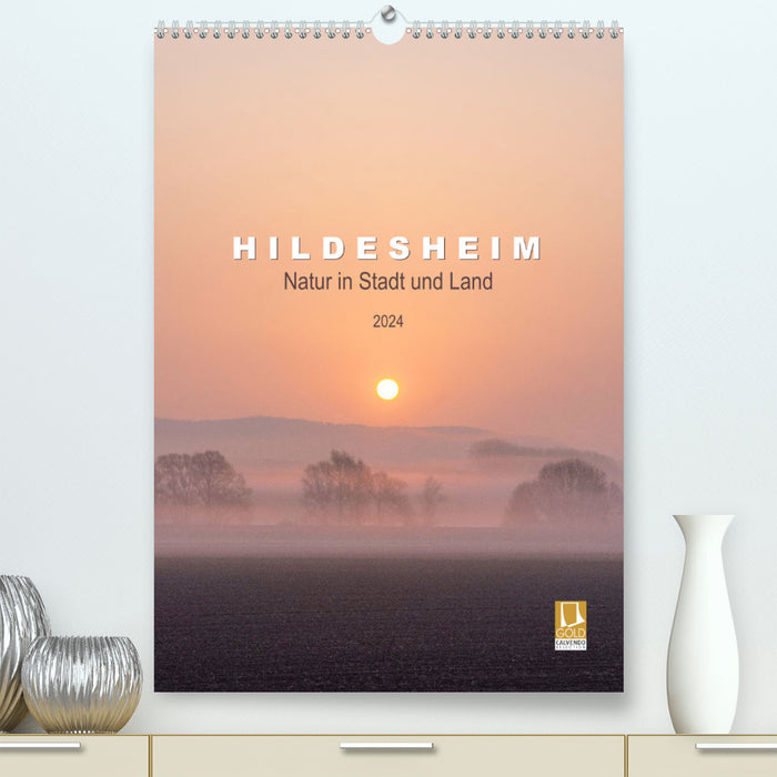 Hildesheim - Natur in Stadt und Land 2024 (CALVENDO Premium Wandkalender 2024)