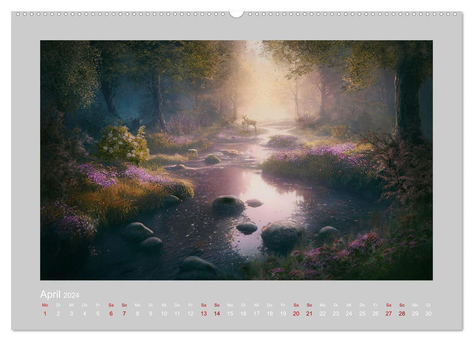Wald der Märchen (CALVENDO Wandkalender 2024)